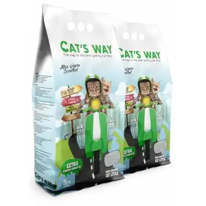 Cats Way Aloe Vera Kokulu Kedi Kumu 5L x 2 Adet