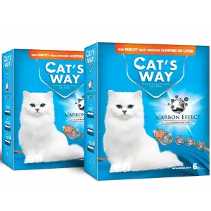 Cats Way Box Activated Carbon-Grey Kedi Kumu 6L x 2 Adet