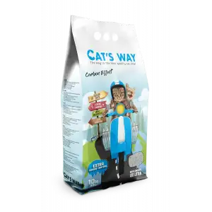 Cats Way Granule Carbon Tanecikli Kedi Kumu 10L x 1 Adet