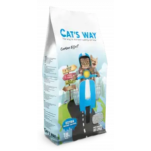 Cats Way Granule Carbon Tanecikli Kedi Kumu 18L x 1 Adet