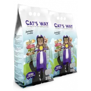 Cats Way Lavanta Kokulu Kedi Kumu 10L x 2 Adet