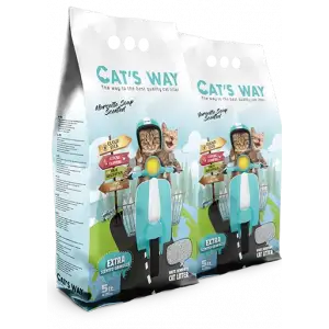 Cats Way Marsilya Sabunu Kokulu Kedi Kumu 5L x 2 Adet