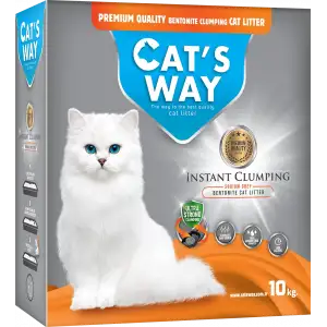 Cats Way Box Sodyum Bentonitli Kedi Kumu 10Kg x 1 Adet