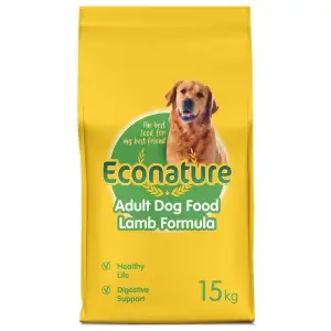 Econature Yetişkin Kuru Köpek Maması Kuzu Etli 15KG