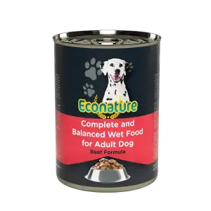 Econature Yetişkin Yaş Köpek Maması Sığır Etli 400GR