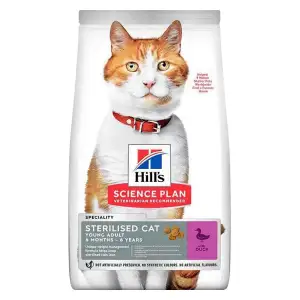 Hills Ördekli Kısırlaştırılmış Yetişkin Kedi Maması 3KG