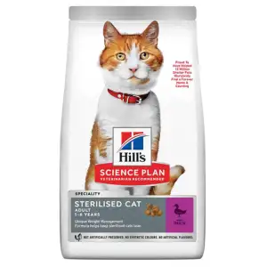 Hills Ördekli Kısırlaştırılmış Yetişkin Kedi Maması 10KG