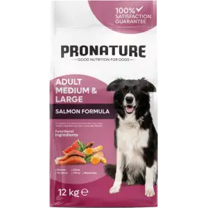 Pronature Orta ve Büyük Irk Yetişkin Köpek Maması Somonlu 12 Kg