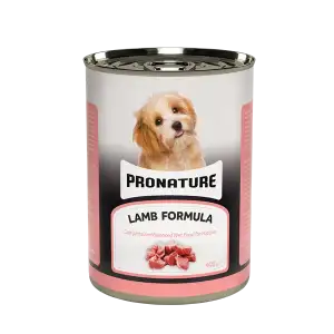 Pronature Yavru Köpek Konserve Yaş Mama Kuzu Etli 400 Gr