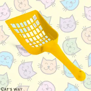 Sarı Cats Way Kedi Kumu Küreği