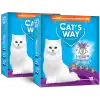 Cats Way Box Lavanta Kokulu Kedi Kumu 10L x 2 Adet