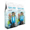 Cats Way Granule Carbon Tanecikli Kedi Kumu 10L x 2 Adet