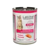 LaVital Tahılsız Kısırlaştırılmış Yaş Kedi Maması Ezme Somonlu 400GR