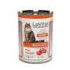 LaVital Tahılsız Yetişkin Yaş Kedi Maması Ezme Sığır Etli 400GR