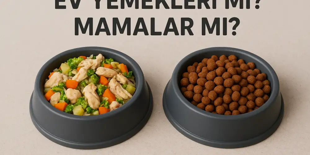 Ev Yemekleri mi, Hazır Mama mı? Evcil Dostlarımız İçin En Doğru Seçim Hangisi ?