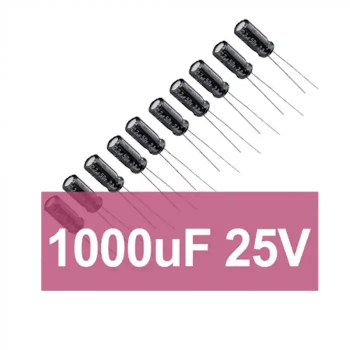 1000uF 25V Elektrolitik Kondansatör