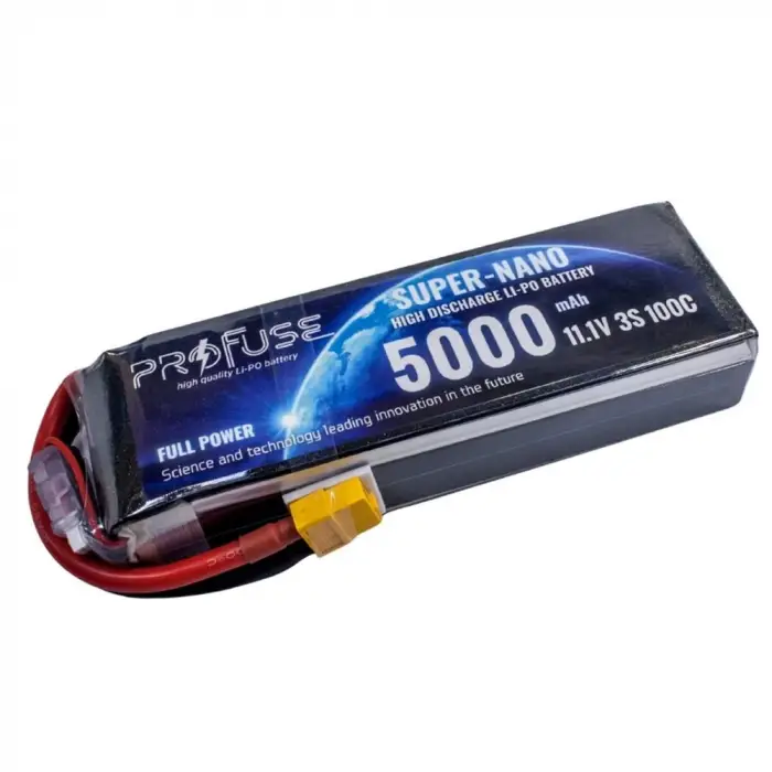 11,1V 3S 5000Mah 100C Lipo Batarya