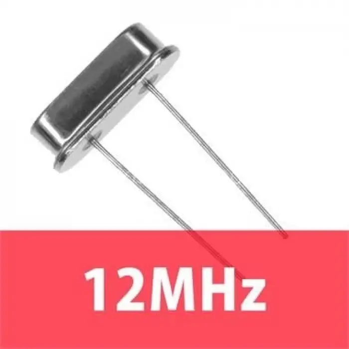 12MHz Kristal Osilatör (HC-49S)