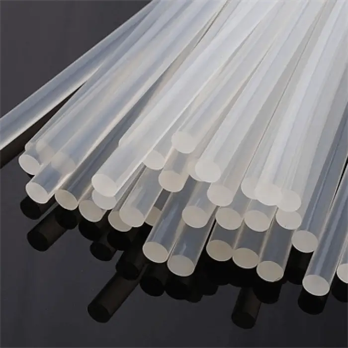 12x300mm Şeffaf Mum Silikon Çubuk (Kalın) - 1 Adet