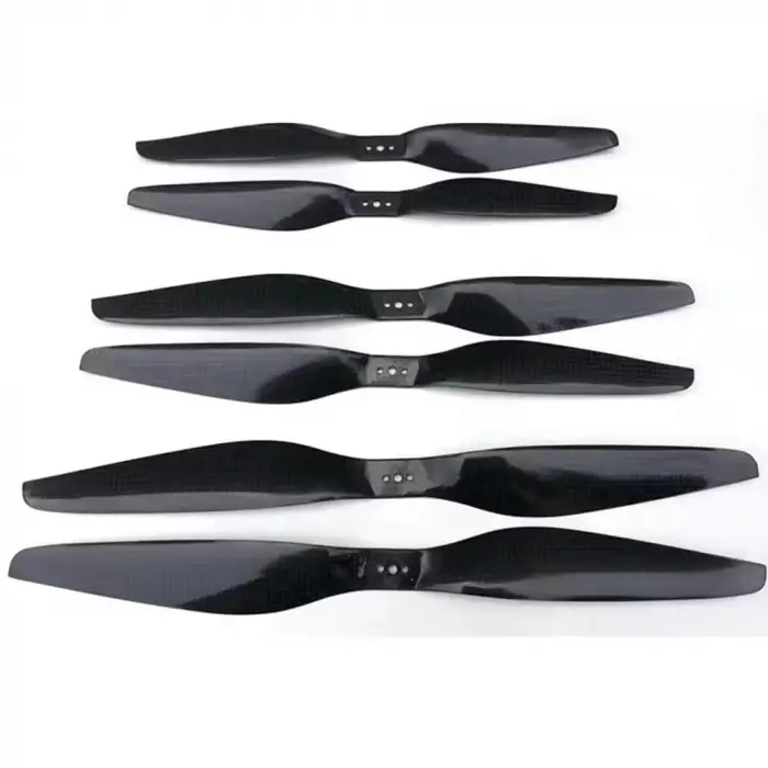 1355 Karbon Fiber Drone Pervane Seti CW CCW Siyah