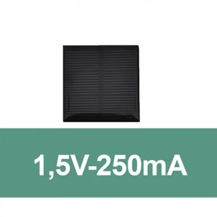 1,5V-250mA Güneş Paneli (Solar Panel) 52X52mm
