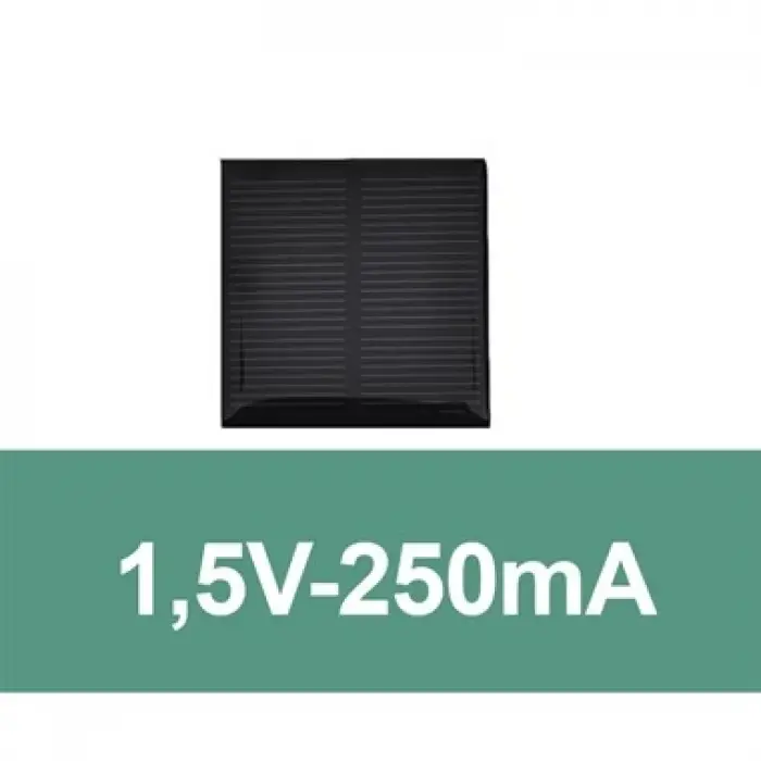 1,5V-250mA Güneş Paneli (Solar Panel) 52X52mm