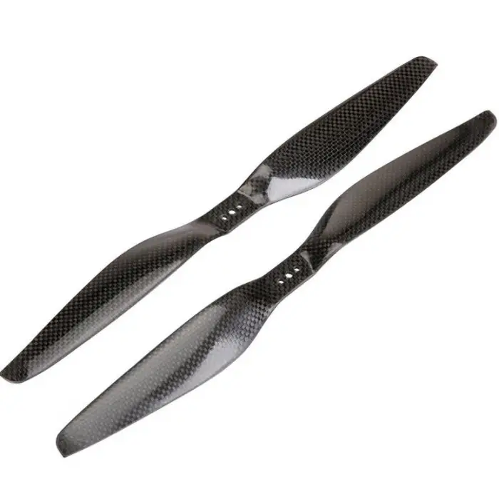 1855 Karbon Fiber Drone Pervane Seti CW CCW Siyah