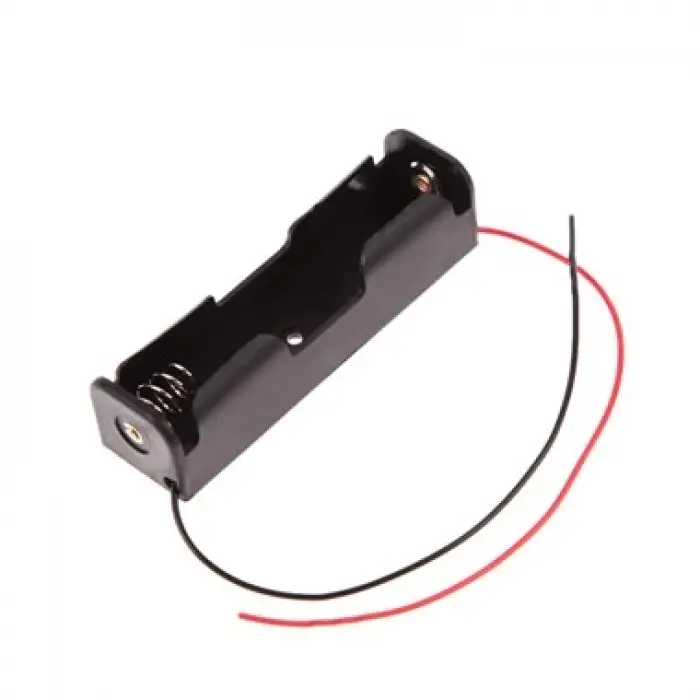 18650 Tekli Pil Yuvası - Kablolu