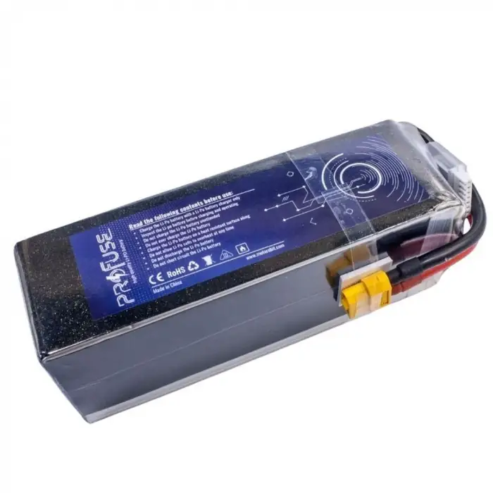 22,2V 6S 5000Mah 100C Lipo Batarya