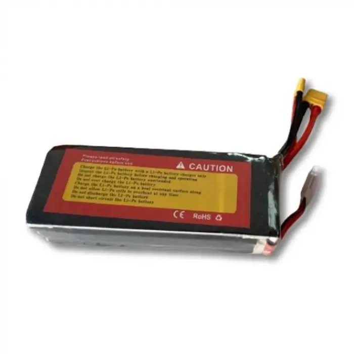 22,2V Li-po Pil 5000mAh 40C 6s Lityum Polymer Batarya