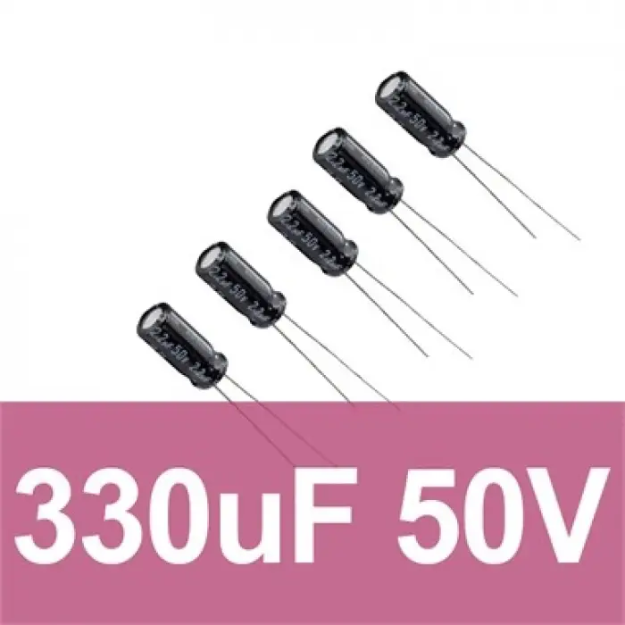 330uF 50V Elektrolitik Kondansatör