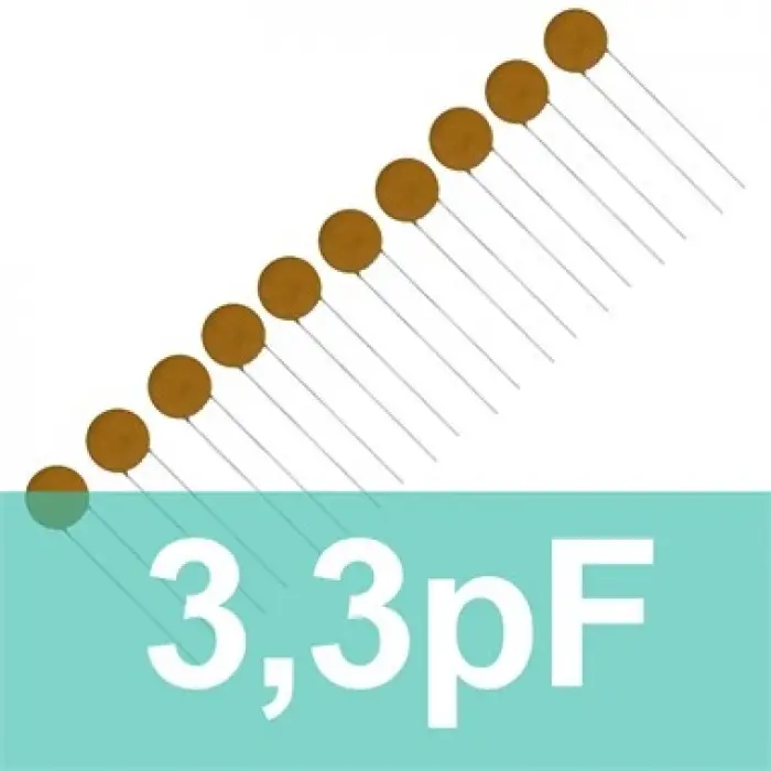 3.3pF Seramik Kondansatör - Mercimek Kapasitör