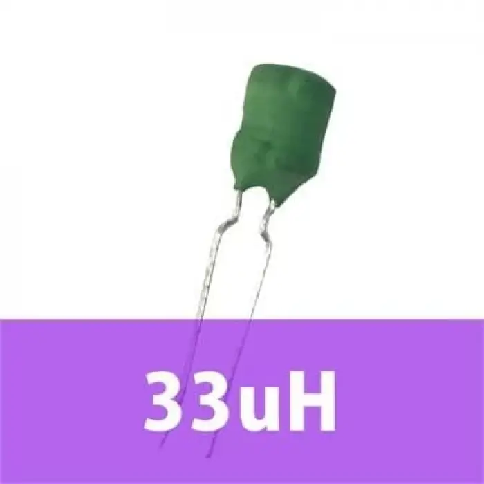 33uH Bobin (Kondansatör Tip)