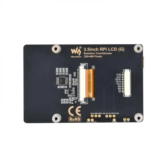 3.5 Rezistif Dokunmatik IPS Ekran (Raspberry Pi U