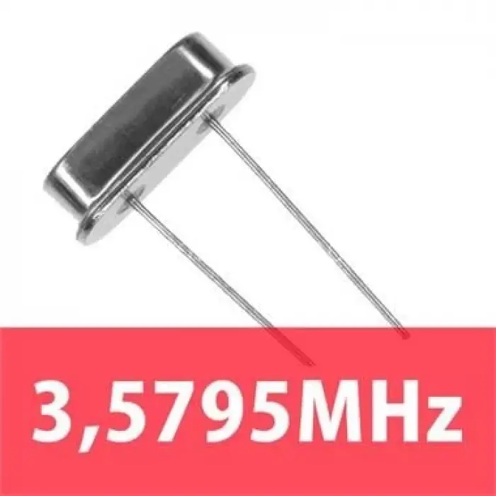 3,5795mHz Kristal Osilatör (HC-49S)