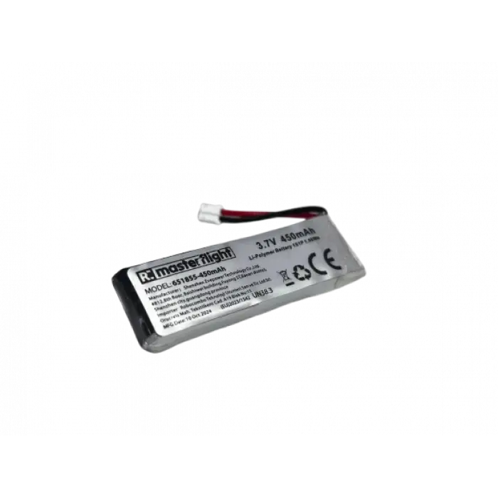 3,7V Li-po Pil 450mAh 1s Lityum Polymer Batarya