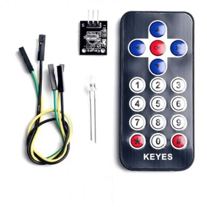 38KHz Kızılötesi Kumanda + Alıcı Modül