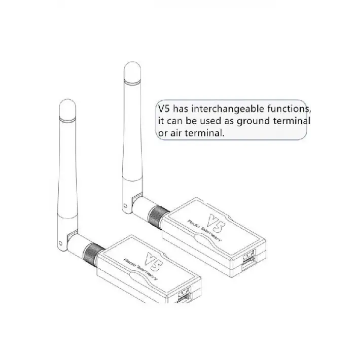 3DR V5 Radio Telemetry 433Mhz 1000mW