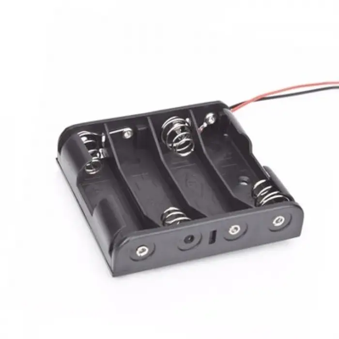 4 lü AA Kalem Pil Yuvası, Pil Yatağı