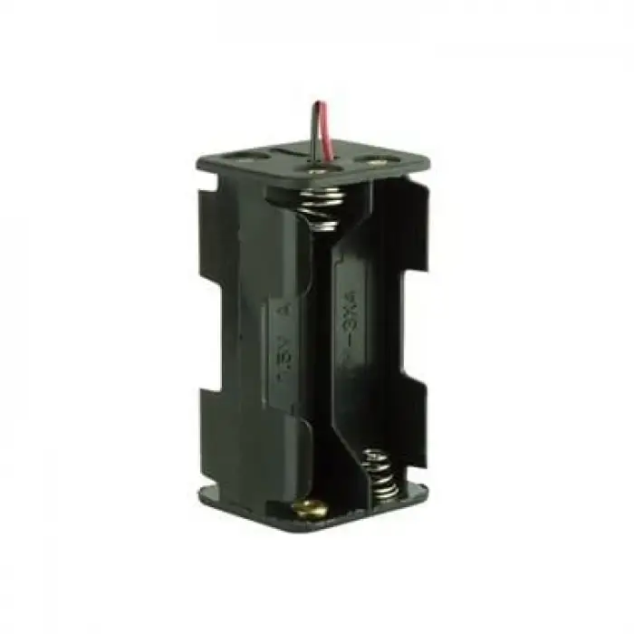 4lü Kalem Pil Yuvası (Önlü Arkalı)