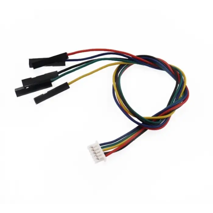 5-Pin JST 1.25mm Dişi - 2.54mm Dişi Dupont Dönüştürücü