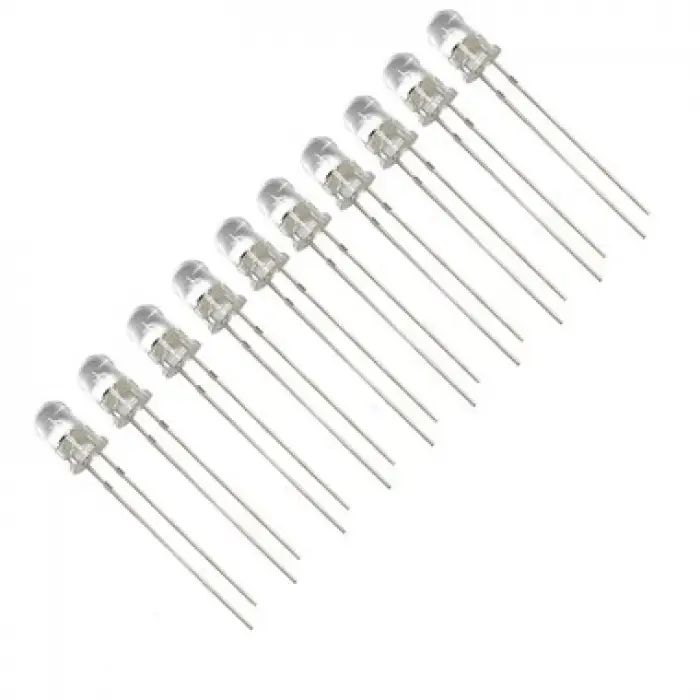 5mm Şeffaf Yeşil Diyot LED