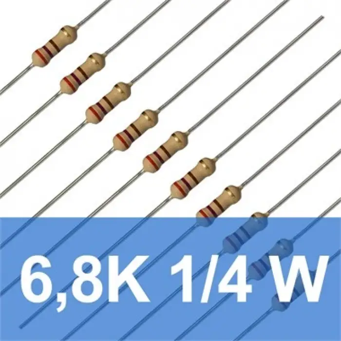 6.8K 1/4W Direnç