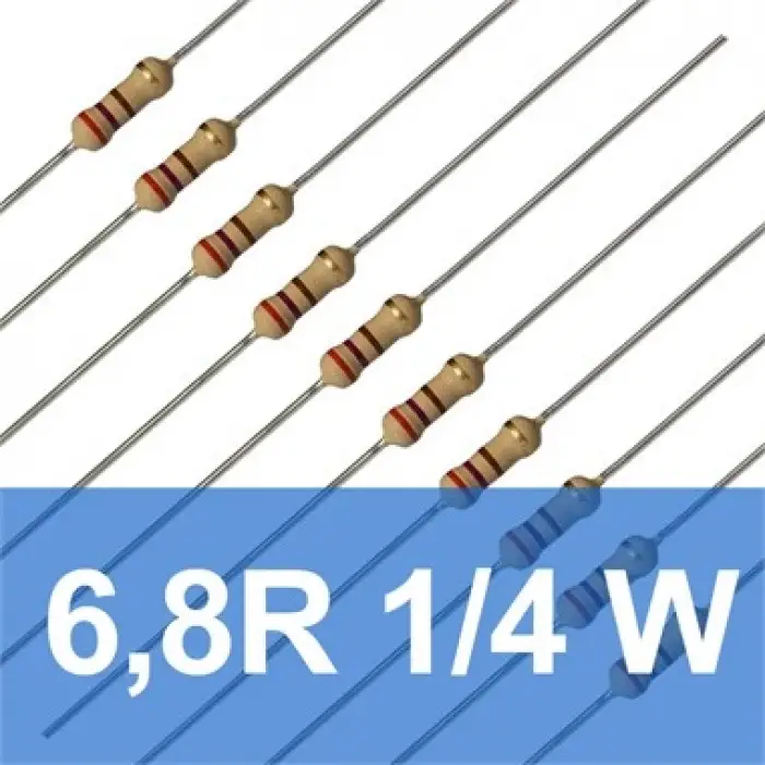 6.8R 1/4W Direnç