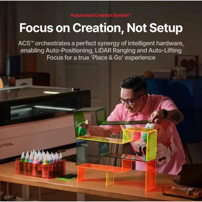 xTool P3 80W CO2 LAZER MAKİNASI