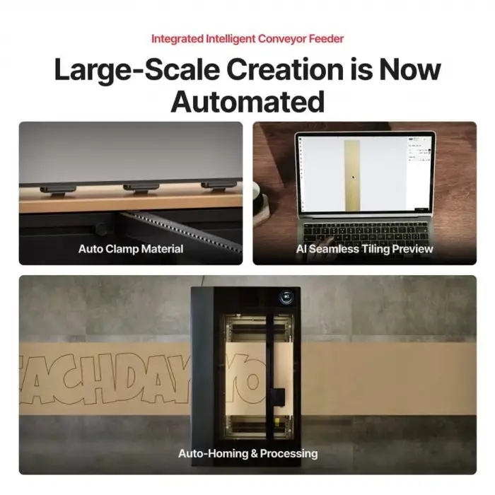 xTool P3 80W CO2 LAZER MAKİNASI