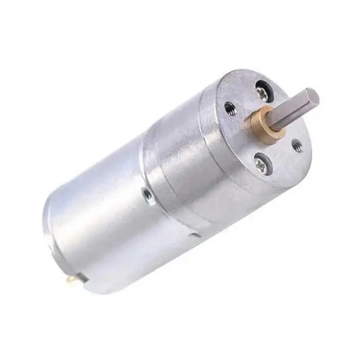 6V 25mm 1360 RPM Redüktörlü DC Motor