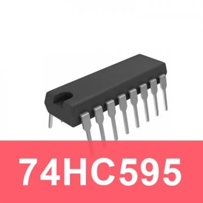74HC595 DIP Entegre