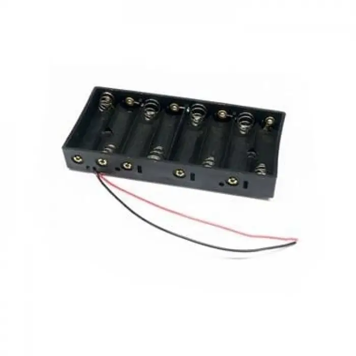 8 li AA Kalem Pil Yuvası, 8xAA Pil Yatağı