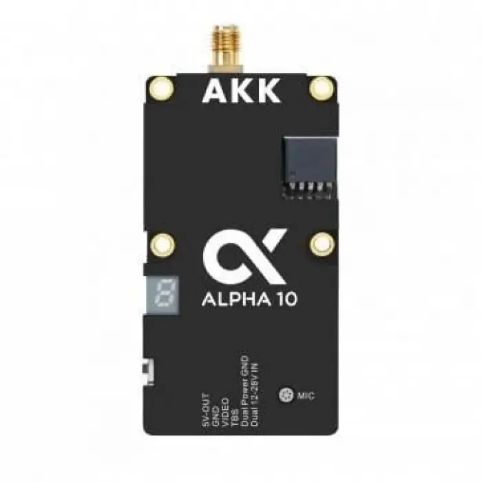 AKK Alpha 10 5.8GHz 10W 80CH VTX Görüntü Aktarım M